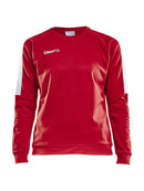 Craft Progress R-neck Sweater women Red/white - Suomen Brodeeraus