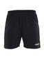 Craft Progress Short contrast WMN Black/yellow - Suomen Brodeeraus