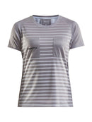 Craft Referee Tee W Platinum - Suomen Brodeeraus