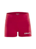 Craft Squad Hotpants JR Bright red - Suomen Brodeeraus