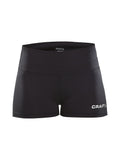 Craft Squad Hotpants W Black - Suomen Brodeeraus