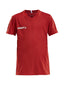 Craft Squad Jersey solid JR Bright red - Suomen Brodeeraus