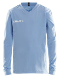 Craft Squad Jersey solid LS JR MFF blue - Suomen Brodeeraus