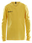 Craft Squad Jersey solid LS JR Yellow - Suomen Brodeeraus