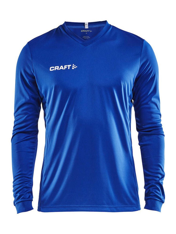 Craft Squad Jersey Solid LS M Club cobolt - Suomen Brodeeraus