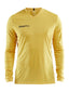 Craft Squad Jersey Solid LS M Yellow - Suomen Brodeeraus