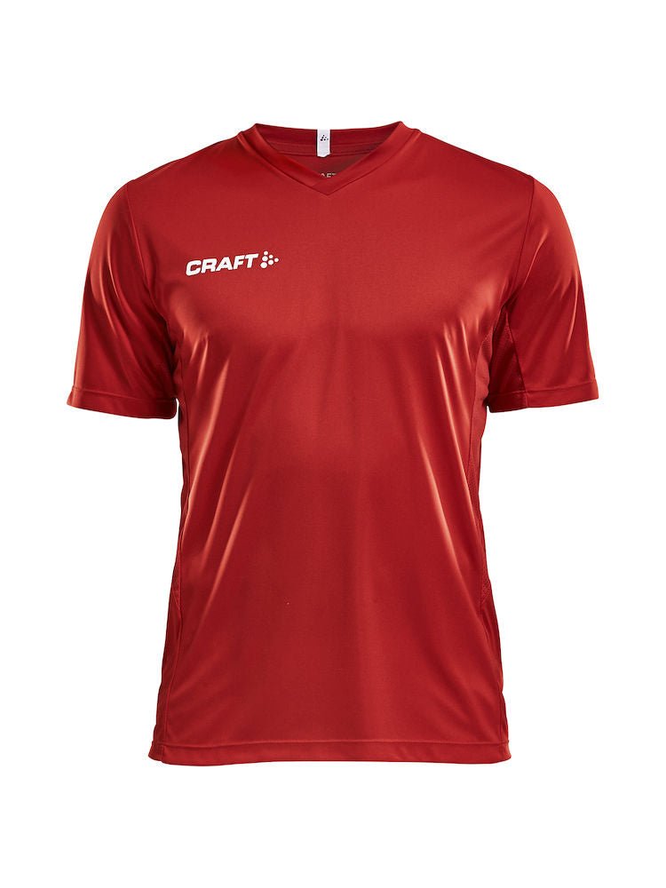 Craft Squad Jersey solid men Bright red - Suomen Brodeeraus