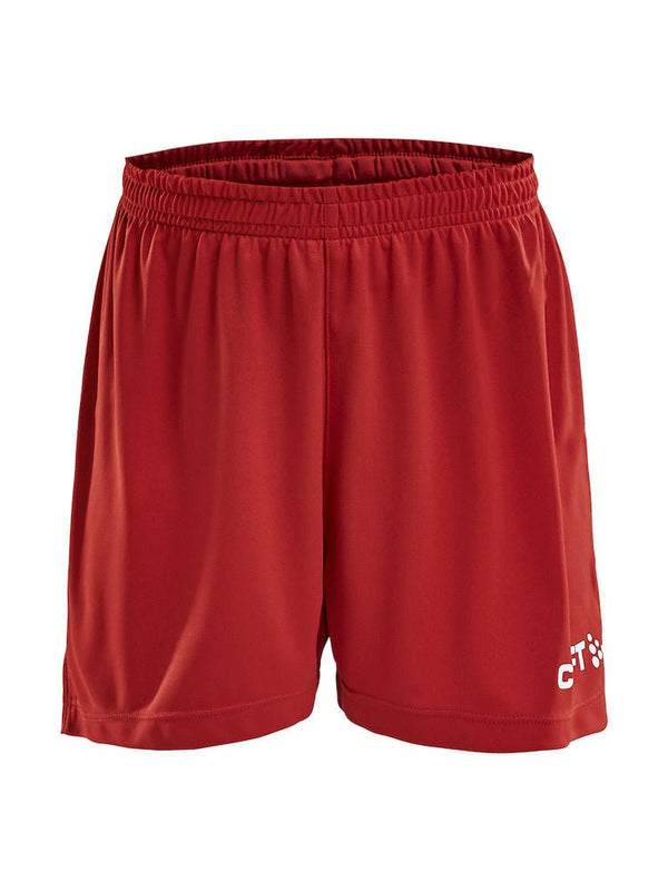 Craft Squad Short solid JR Bright red - Suomen Brodeeraus