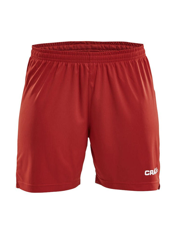 Craft Squad Short solid WMN Bright red - Suomen Brodeeraus