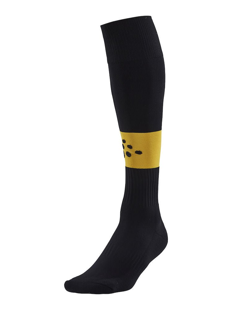 Craft Squad Sock contrast Black/yellow - Suomen Brodeeraus