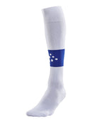 Craft Squad Sock contrast White/royal - Suomen Brodeeraus