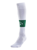 Craft Squad Sock contrast White/team g - Suomen Brodeeraus