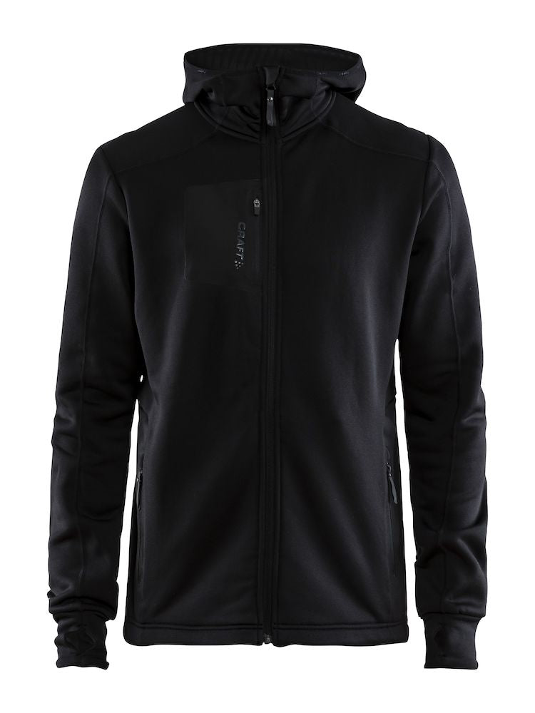 Craft Trict Polartec Hood Black - Suomen Brodeeraus