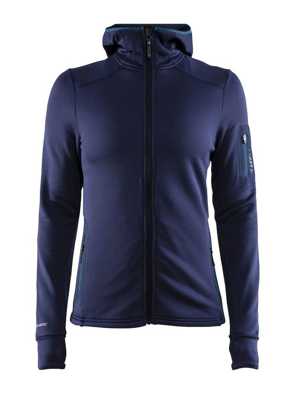 Craft Trict Polartec Hood women Maritime/Fjo - Suomen Brodeeraus