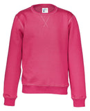 CREW NECK KID (GOTS) DARK CERISE - Suomen Brodeeraus