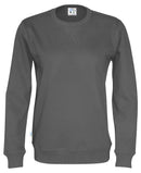 CREW NECK UNISEX (GOTS) CHARCOAL - Suomen Brodeeraus