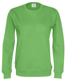 CREW NECK UNISEX (GOTS) GREEN - Suomen Brodeeraus