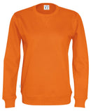 CREW NECK UNISEX (GOTS) ORANGE - Suomen Brodeeraus