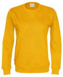 CREW NECK UNISEX (GOTS) YELLOW - Suomen Brodeeraus