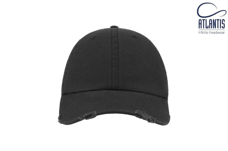 DAD HAT DESTROYED DARK GREY - Suomen Brodeeraus