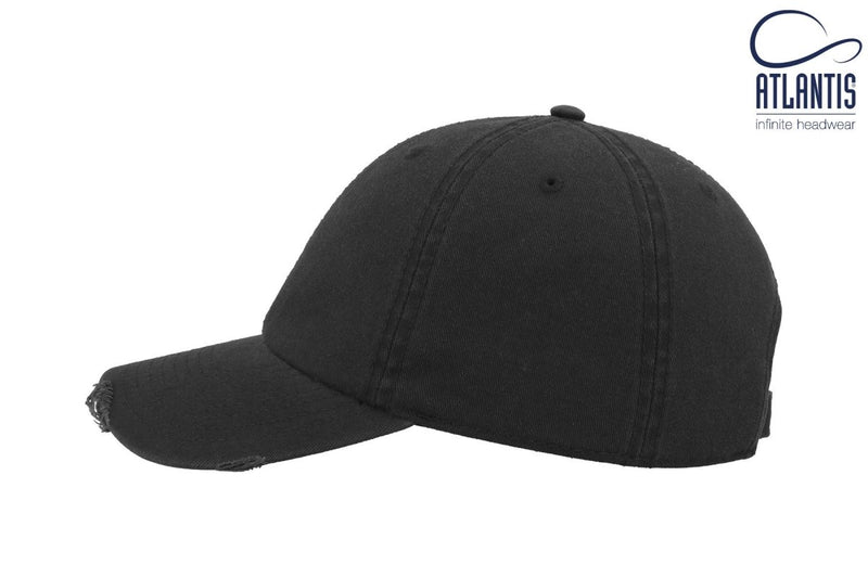 DAD HAT DESTROYED DARK GREY - Suomen Brodeeraus