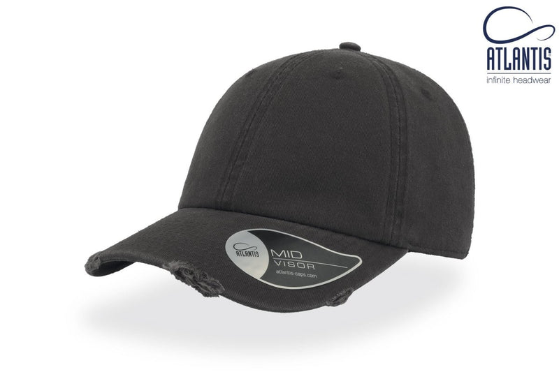 DAD HAT DESTROYED DARK GREY - Suomen Brodeeraus