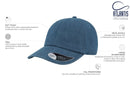 DAD HAT LIGHT DENIM - Suomen Brodeeraus