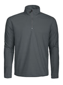 DAD MELTON HALF ZIP MICROFLEECE Grey - Suomen Brodeeraus