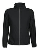 DAD MELTON LADY FULL ZIP MICROFLEECE Black - Suomen Brodeeraus