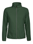 DAD MELTON LADY FULL ZIP MICROFLEECE Dark Green - Suomen Brodeeraus
