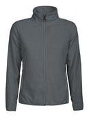 DAD MELTON LADY FULL ZIP MICROFLEECE Grey - Suomen Brodeeraus