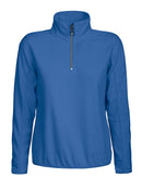 DAD MELTON LADY HALF ZIP MICROFLEECE Royal - Suomen Brodeeraus