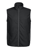 DAD MELTON VEST MICROFLEECE Black - Suomen Brodeeraus