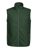 DAD MELTON VEST MICROFLEECE Dark Green - Suomen Brodeeraus