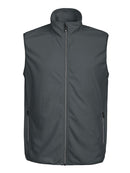 DAD MELTON VEST MICROFLEECE Grey - Suomen Brodeeraus