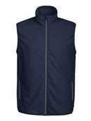 DAD MELTON VEST MICROFLEECE Navy - Suomen Brodeeraus