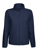 DAD WARREN FULL ZIP LADY POLARFLEECE Navy - Suomen Brodeeraus