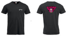 Daiquiris Pink Basic-T Black - Suomen Brodeeraus