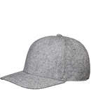 DARE WOOL MIX PRE CURVED lippalakki meleerattu vaaleanharmaa - Suomen Brodeeraus