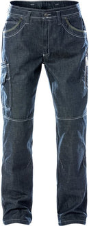 Denim housut 273 DY Indigo Blue - Suomen Brodeeraus