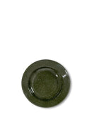 Doris emalilautanen, vihreä - Suomen Brodeeraus