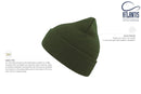 EKO BEANIE OLIVE - Suomen Brodeeraus