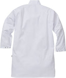Elintarvike pitkä takki 3004 P154 White - Suomen Brodeeraus
