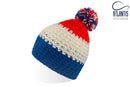 EVEREST BEANIE ROYAL-WHITE - Suomen Brodeeraus