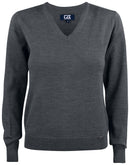 EVERETT V-NECK LADIES Antra mel - Suomen Brodeeraus