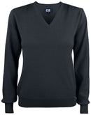 EVERETT V-NECK LADIES Black - Suomen Brodeeraus