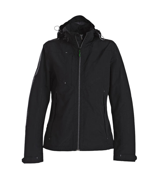 FLAT TRACK LADY JACKET Black - Suomen Brodeeraus