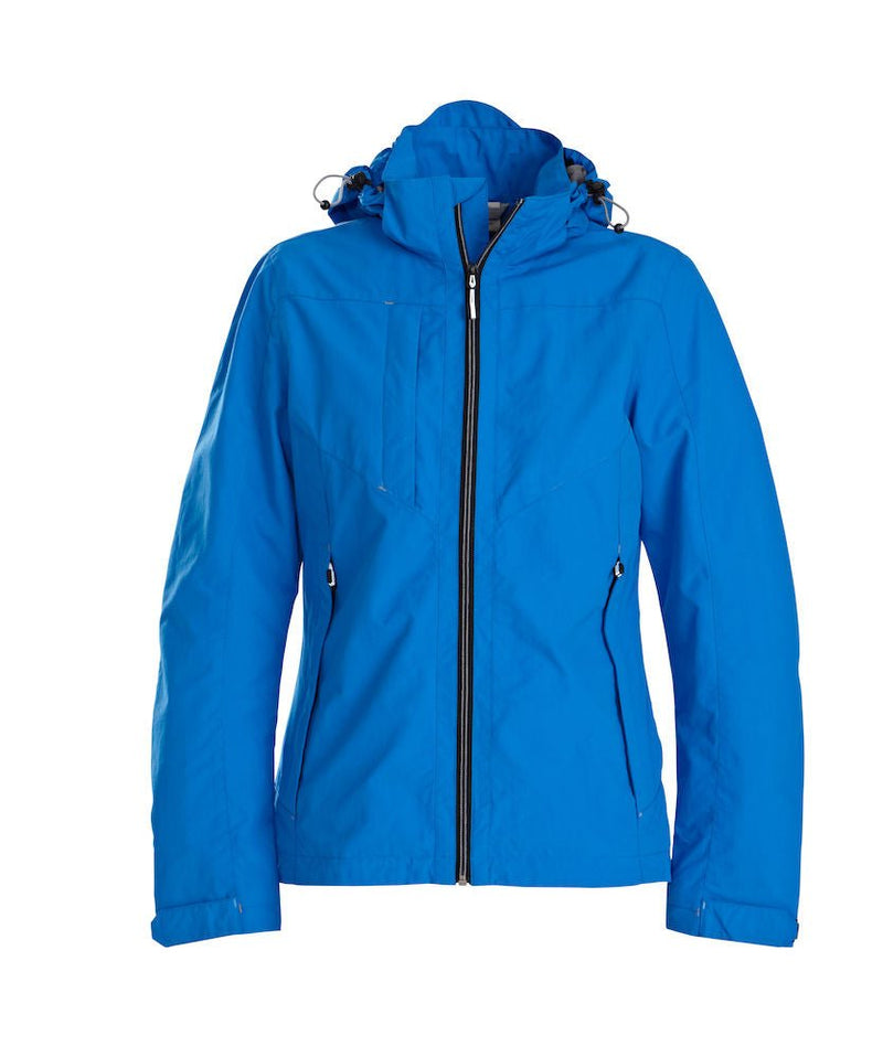 FLAT TRACK LADY JACKET Blue - Suomen Brodeeraus