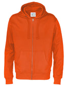 FULL ZIP HOOD MAN (GOTS) ORANGE - Suomen Brodeeraus