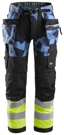 FW+, HUOMIOTYÖHOUSUT Sin. camo/keltainen - Suomen Brodeeraus